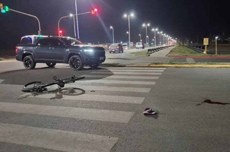 Tragedia vial en La Pampa: murió el ciclista de 72 años atropellado por una camioneta en General Pico