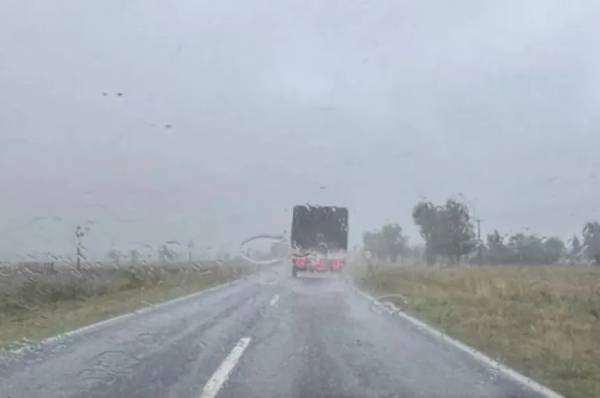 Jornada gris y fresca en Santa Rosa con lloviznas y una máxima prevista de 15 grados
