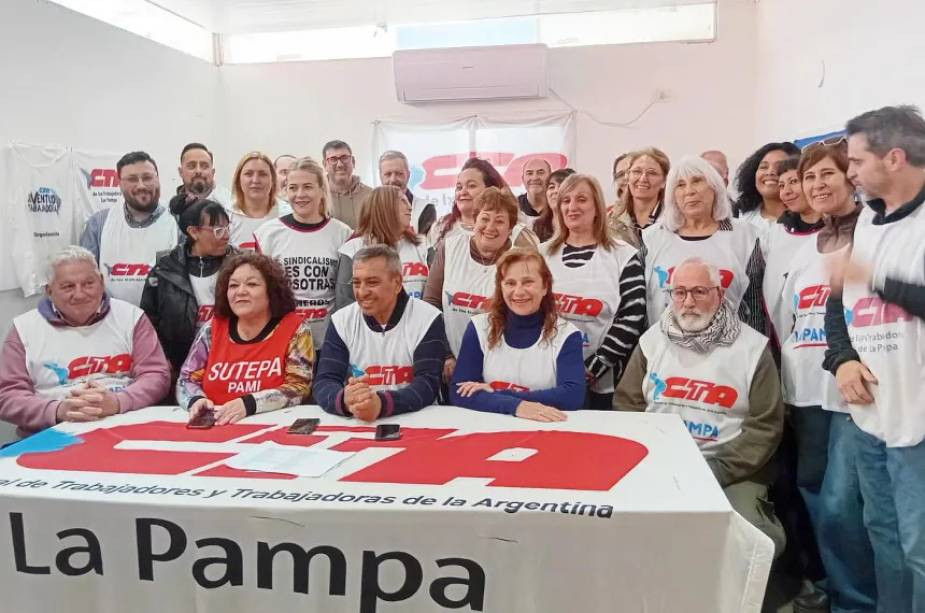 La CTA de los Trabajadores de La Pampa definió lista de unidad para las elecciones de noviembre