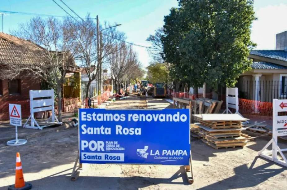 Santa Rosa: cortes de tránsito en Villa Alonso y Barrio Fitte por obras de saneamiento